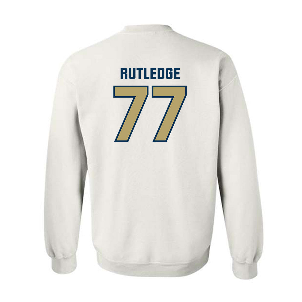 Georgia Tech - NCAA Football : Keylan Rutledge - Classic Shersey Crewneck Sweatshirt-1