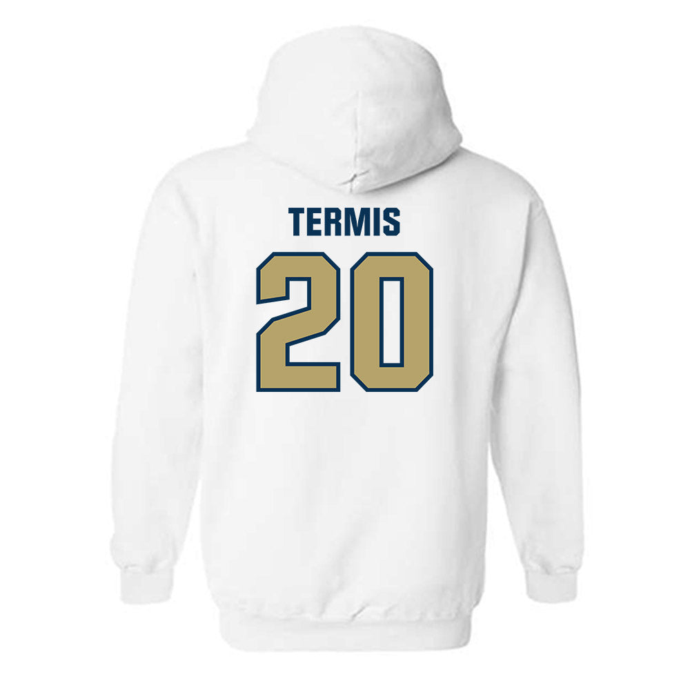 Georgia Tech - NCAA Women's Basketball : Ariadna Termis - Classic Shersey Hooded Sweatshirt-1