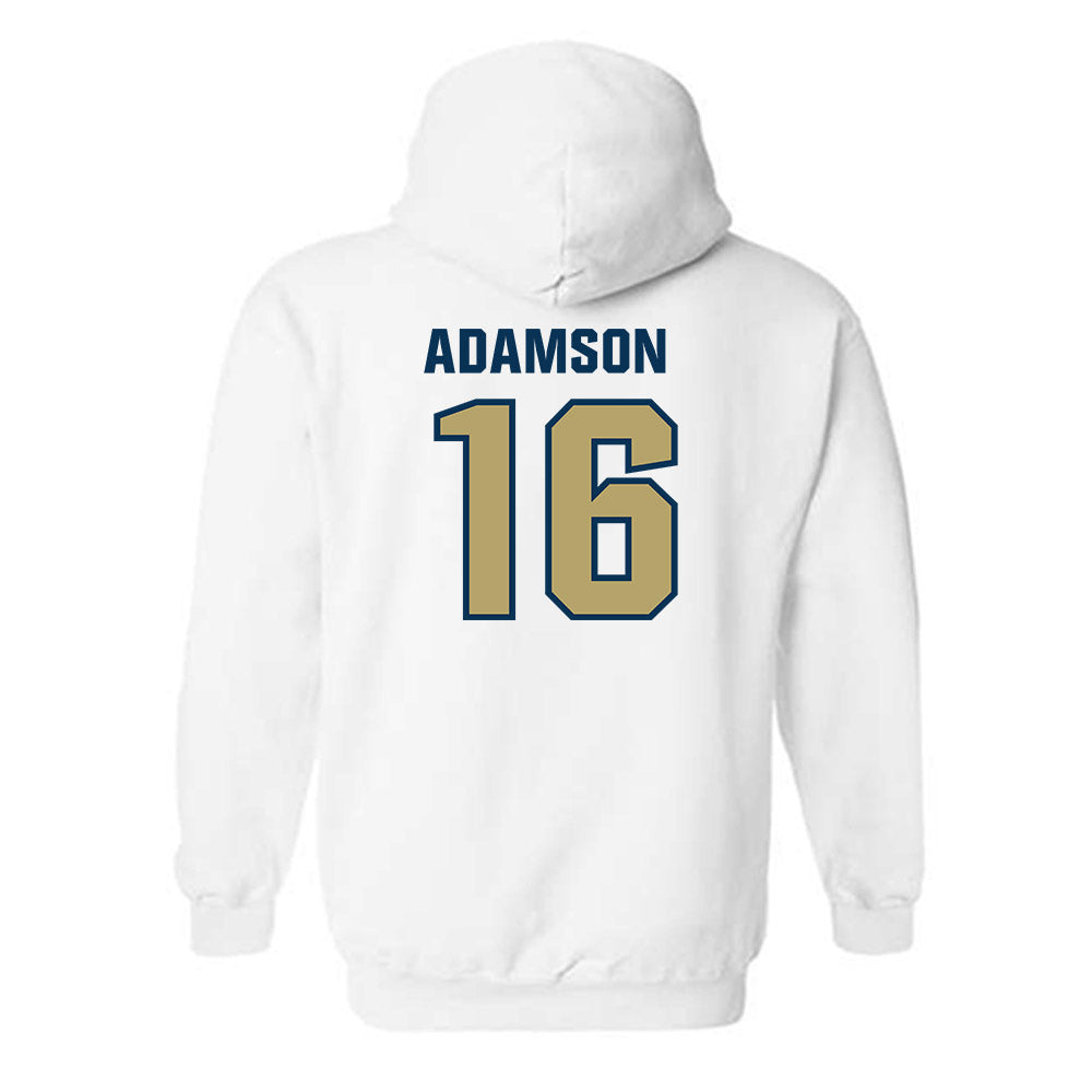 Georgia Tech - NCAA Football : Grady Adamson - Classic Shersey Hooded Sweatshirt-1