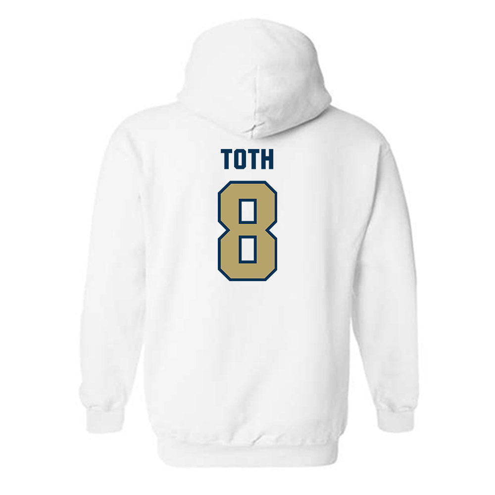 Georgia Tech - NCAA Women's Volleyball : Sara Toth - Classic Shersey Hooded Sweatshirt-1