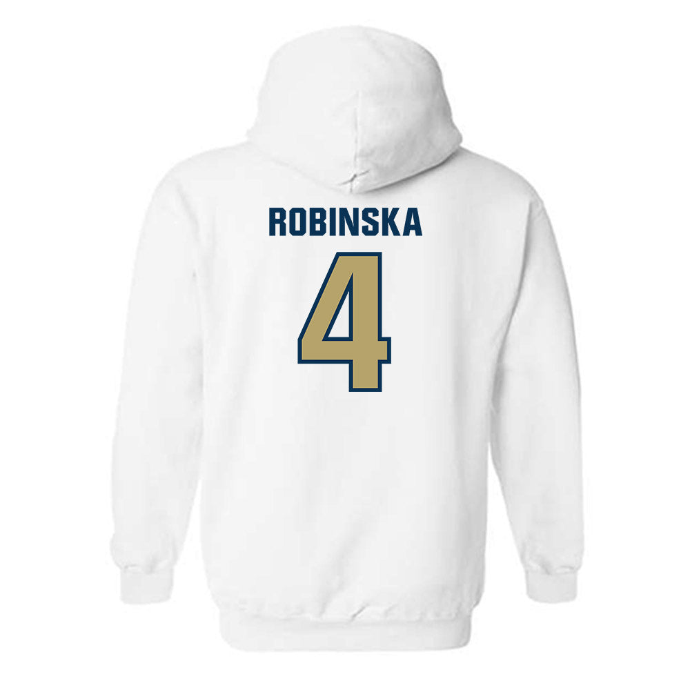 Georgia Tech - NCAA Women's Volleyball : Gabriela Robinska - Classic Shersey Hooded Sweatshirt-1