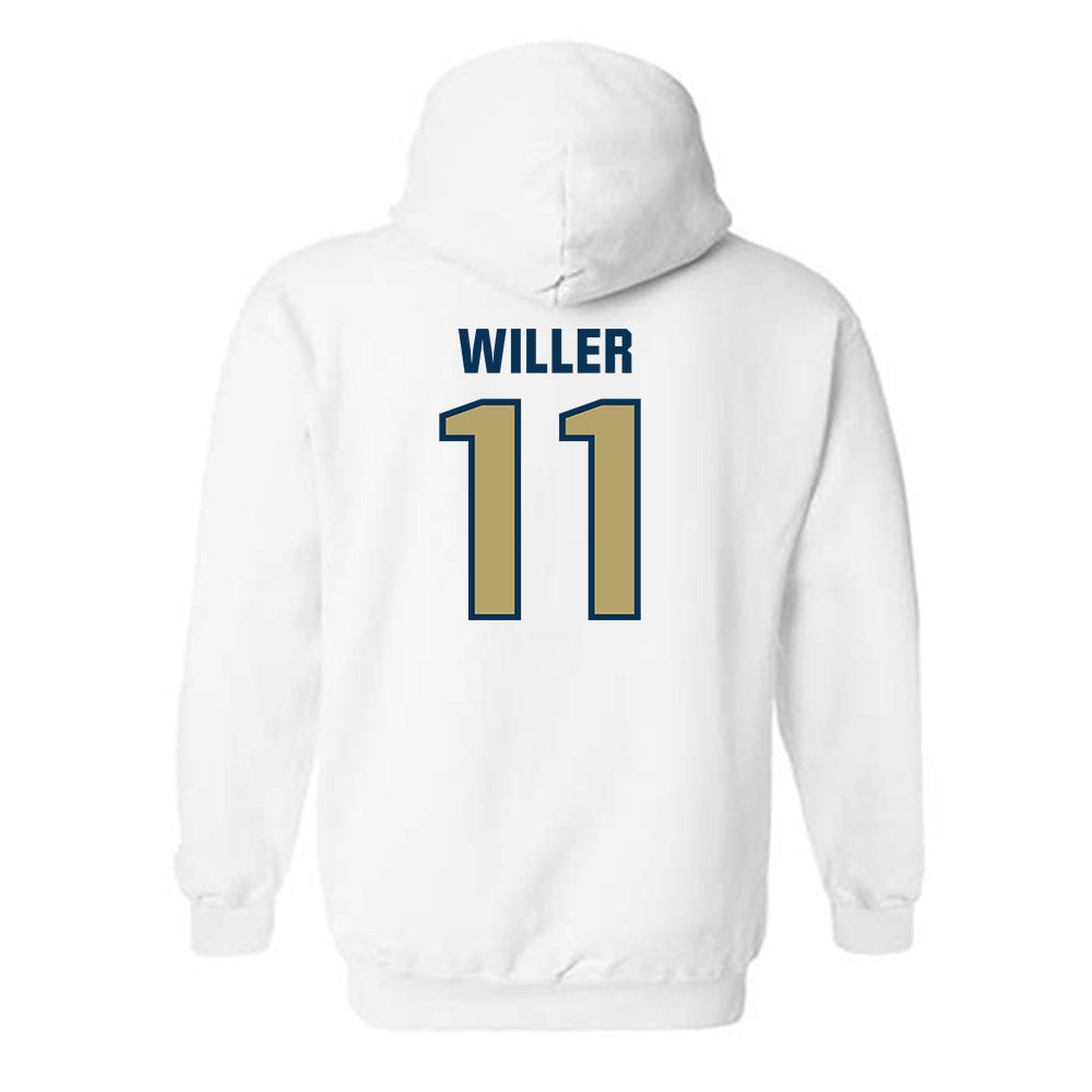 Georgia Tech - NCAA Softball : Alyssa Willer - Classic Shersey Hooded Sweatshirt-1