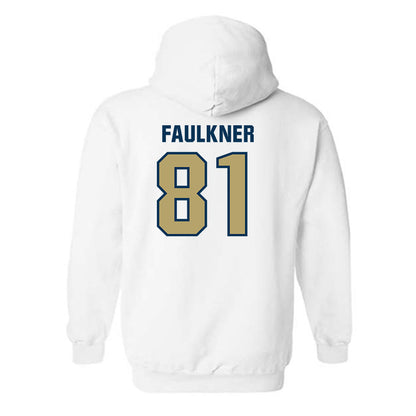 Georgia Tech - NCAA Football : Cal Faulkner - Classic Shersey Hooded Sweatshirt-1