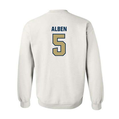 Georgia Tech - NCAA Women's Basketball : Catherine Alben - Classic Shersey Crewneck Sweatshirt-1
