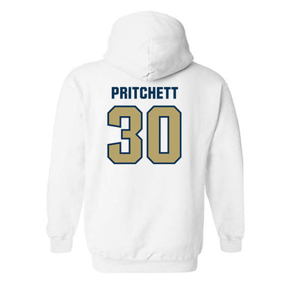 Georgia Tech - NCAA Football : Lawson Pritchett - Classic Shersey Hooded Sweatshirt-1