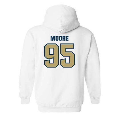 Georgia Tech - NCAA Football : Jason Moore - Classic Shersey Hooded Sweatshirt-1