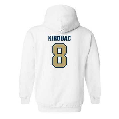 Georgia Tech - NCAA Men's Basketball : Cole Kirouac - Classic Shersey Hooded Sweatshirt-1
