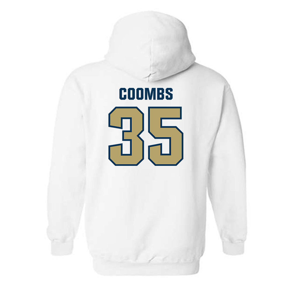 Georgia Tech - NCAA Football : Carrington Coombs - Classic Shersey Hooded Sweatshirt-1