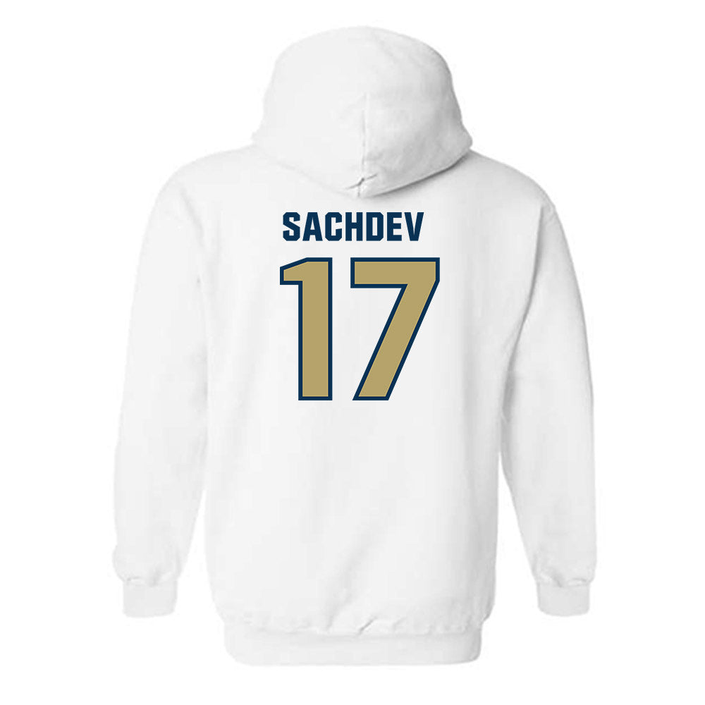 Georgia Tech - NCAA Men's Tennis : Rohan Sachdev - Classic Shersey Hooded Sweatshirt-1