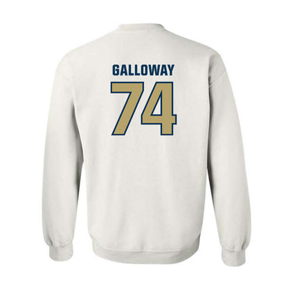 Georgia Tech - NCAA Football : Benjamin Galloway - Classic Shersey Crewneck Sweatshirt-1