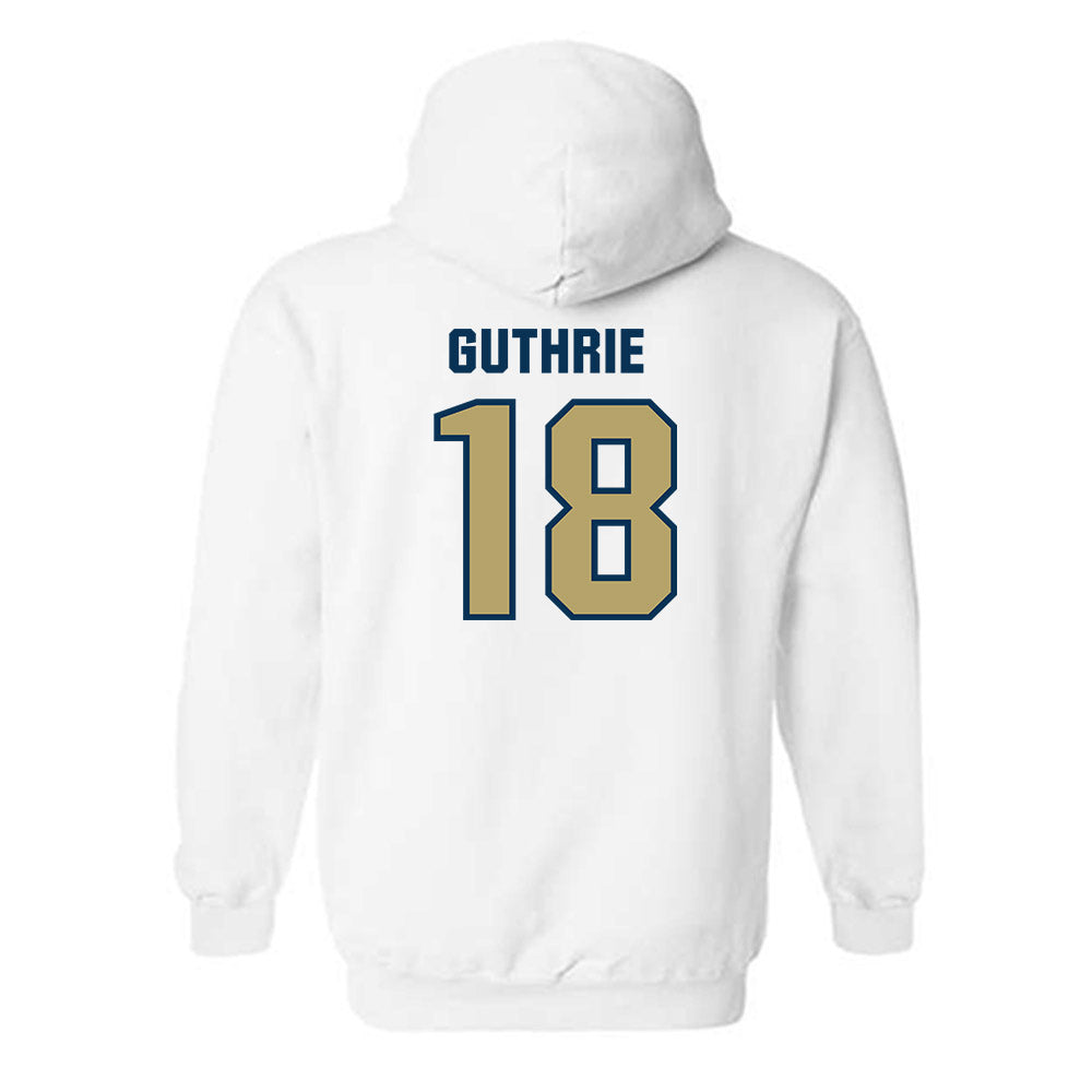 Georgia Tech - NCAA Football : Ben Guthrie - Classic Shersey Hooded Sweatshirt-1