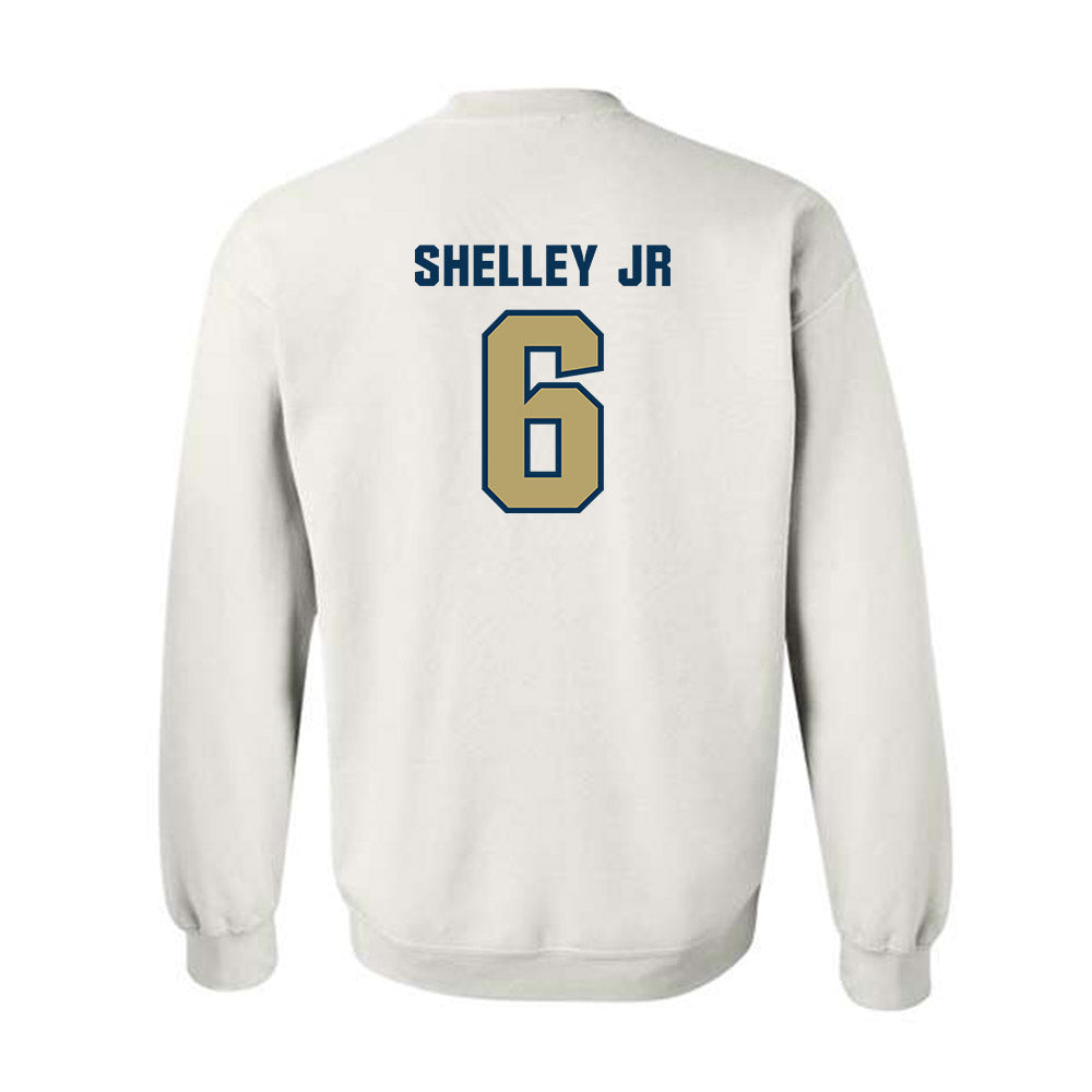 Georgia Tech - NCAA Football : Rodney Shelley Jr - Classic Shersey Crewneck Sweatshirt-1