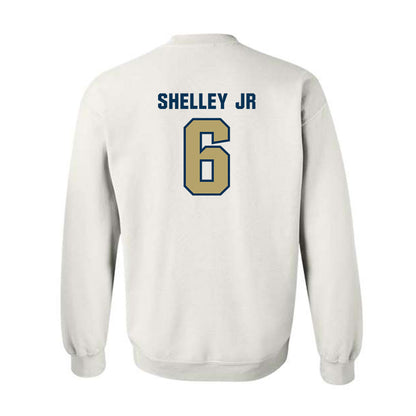 Georgia Tech - NCAA Football : Rodney Shelley Jr - Classic Shersey Crewneck Sweatshirt-1
