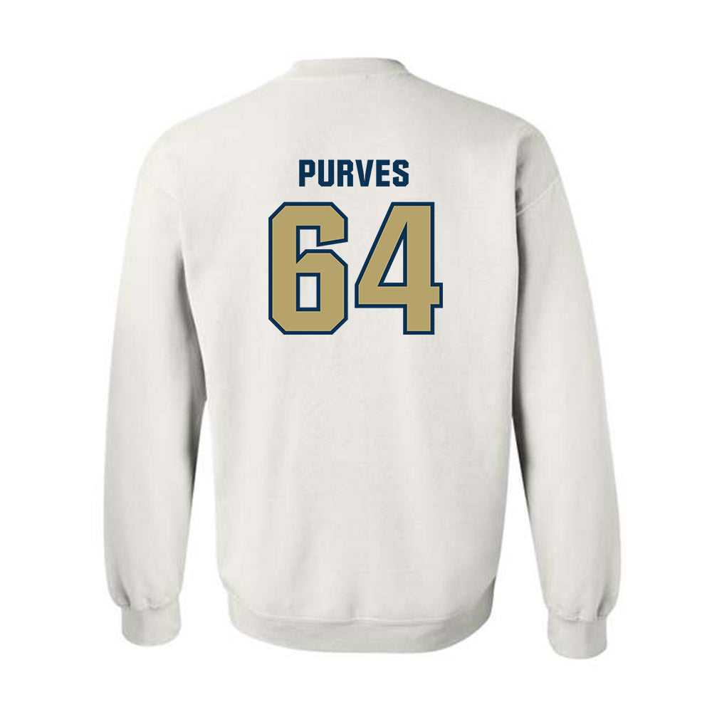 Georgia Tech - NCAA Football : Ryan Purves - Classic Shersey Crewneck Sweatshirt-1