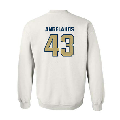 Georgia Tech - NCAA Baseball : Dimitri Angelakos - Classic Shersey Crewneck Sweatshirt-1