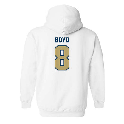 Georgia Tech - NCAA Football : Jordan Boyd - Classic Shersey Hooded Sweatshirt-1