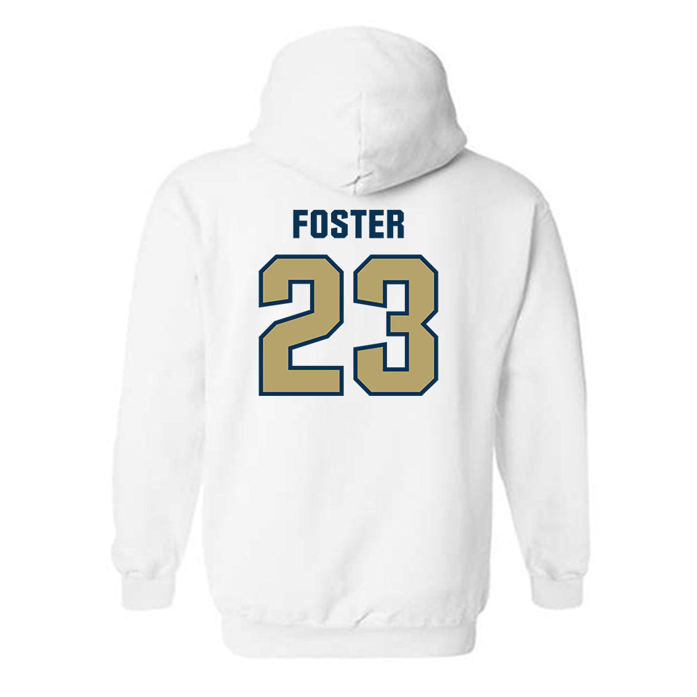 Georgia Tech - NCAA Women's Basketball : La'Nya Foster - Classic Shersey Hooded Sweatshirt-1