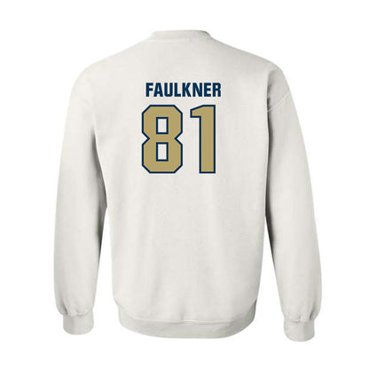 Georgia Tech - NCAA Football : Cal Faulkner - Classic Shersey Crewneck Sweatshirt-1
