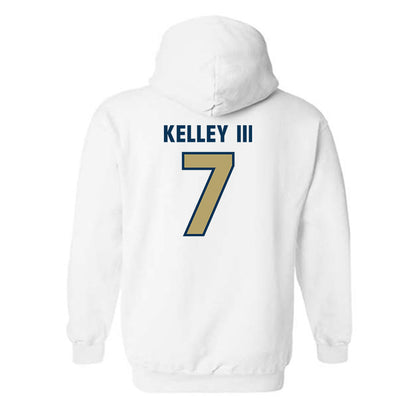 Georgia Tech - NCAA Men's Basketball : Chas Kelley III - Classic Shersey Hooded Sweatshirt-1