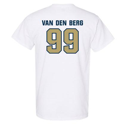 Georgia Tech - NCAA Football : Jordan van den Berg - Classic Shersey T-Shirt-1
