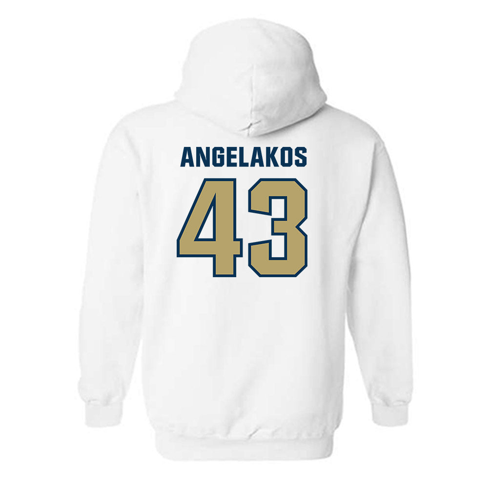 Georgia Tech - NCAA Baseball : Dimitri Angelakos - Classic Shersey Hooded Sweatshirt-1