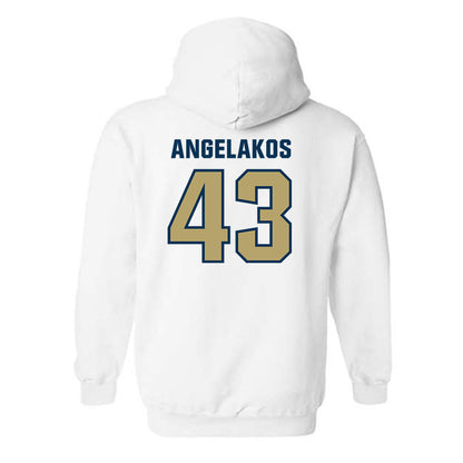 Georgia Tech - NCAA Baseball : Dimitri Angelakos - Classic Shersey Hooded Sweatshirt-1
