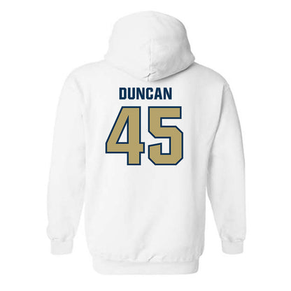 Georgia Tech - NCAA Football : Bayler Duncan - Classic Shersey Hooded Sweatshirt-1