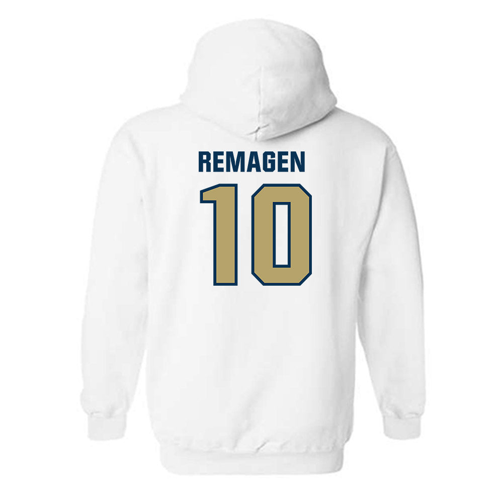 Georgia Tech - NCAA Men's Basketball : Davi Remagen - Classic Shersey Hooded Sweatshirt-1