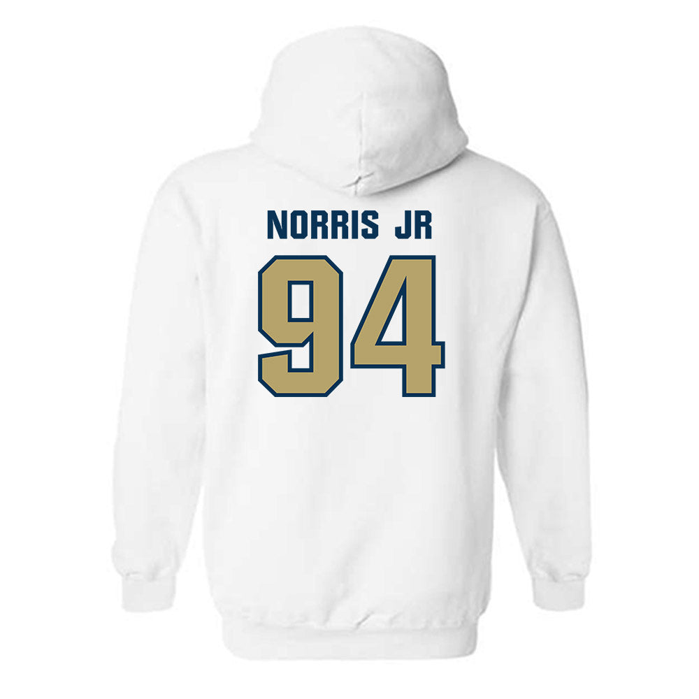 Georgia Tech - NCAA Football : Derry Norris Jr - Classic Shersey Hooded Sweatshirt-1
