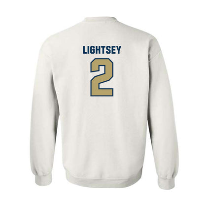 Georgia Tech - NCAA Football : Ej Lightsey - Classic Shersey Crewneck Sweatshirt-1