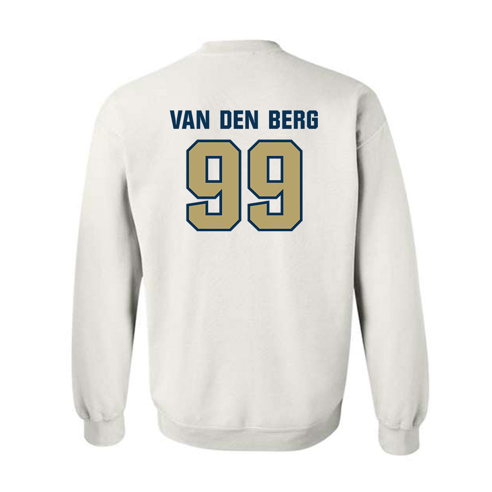 Georgia Tech - NCAA Football : Jordan van den Berg - Classic Shersey Crewneck Sweatshirt-1
