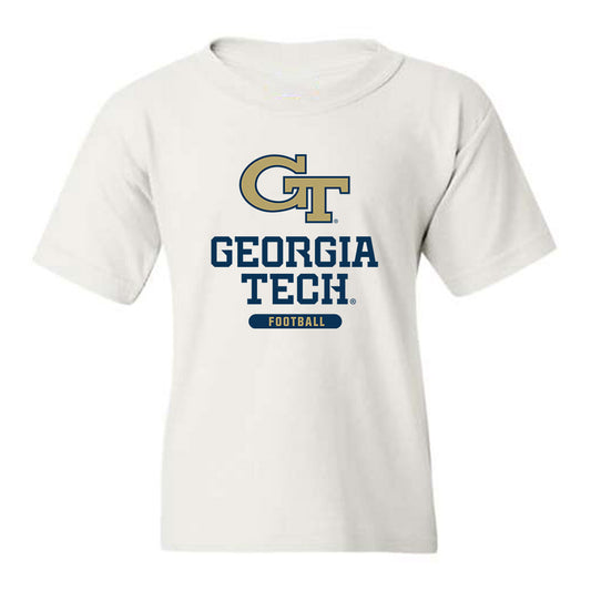 Georgia Tech - NCAA Football : David Shanahan - Classic Shersey Youth T-Shirt