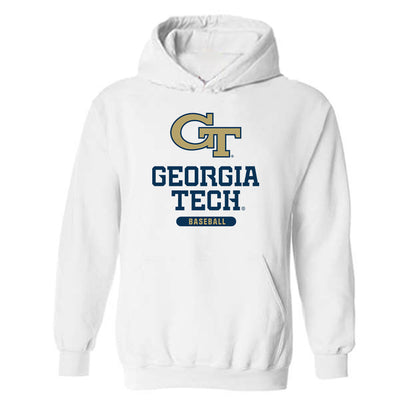 Georgia Tech - NCAA Baseball : Kayden Campbell - Classic Shersey Hooded Sweatshirt-0