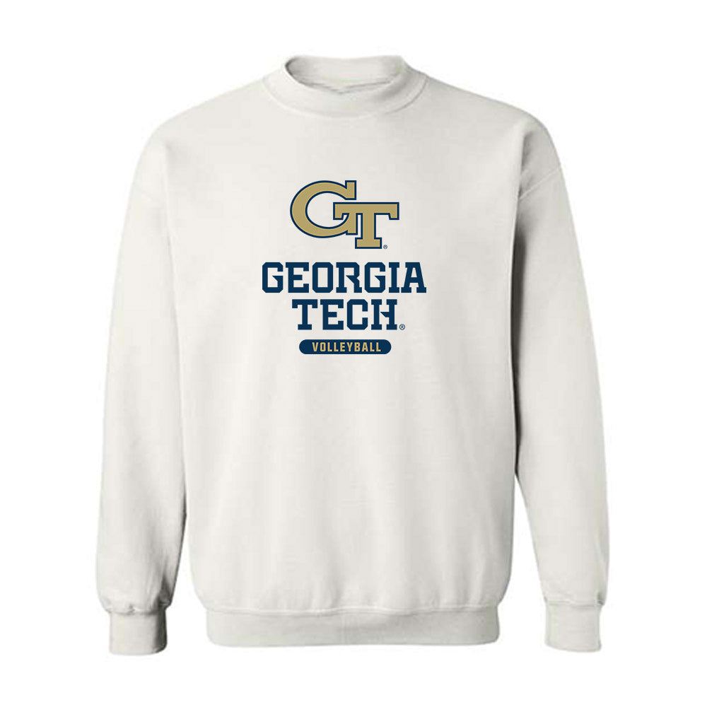 Georgia Tech - NCAA Women's Volleyball : Laura Bieleski - Classic Shersey Crewneck Sweatshirt-0