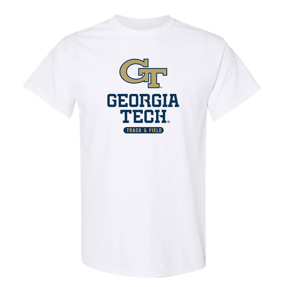 Georgia Tech - NCAA Women's Track & Field : Kendall Johnson - Classic Shersey T-Shirt-0