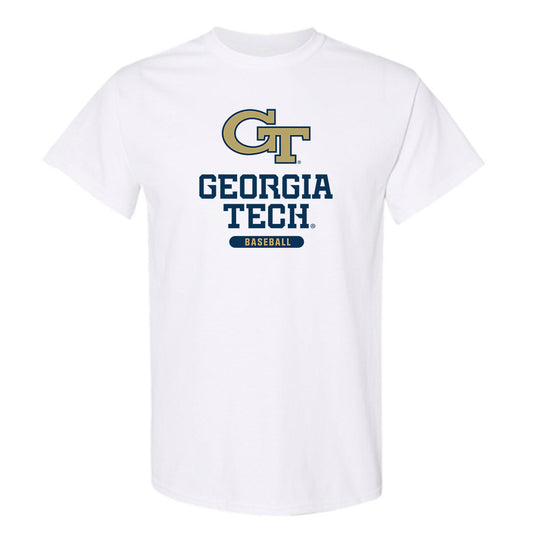 Georgia Tech - NCAA Baseball : Porter Buursema - Classic Shersey T-Shirt-0