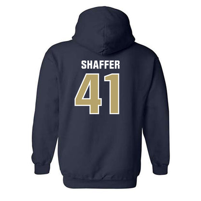 Georgia Tech - NCAA Football : Landon Shaffer - Classic Shersey Hooded Sweatshirt-1