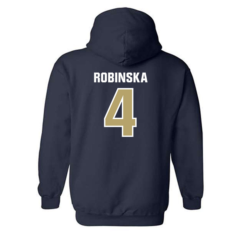 Georgia Tech - NCAA Women's Volleyball : Gabriela Robinska - Classic Shersey Hooded Sweatshirt-1