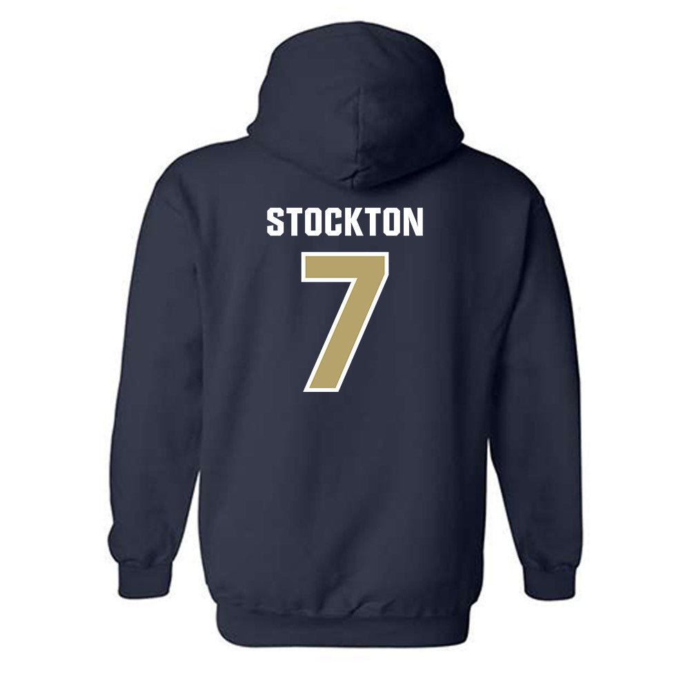 Georgia Tech - NCAA Football : Bailey Stockton - Classic Shersey Hooded Sweatshirt-1