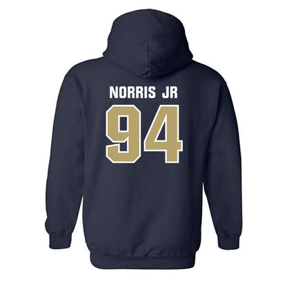 Georgia Tech - NCAA Football : Derry Norris Jr - Classic Shersey Hooded Sweatshirt-1