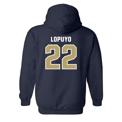 Georgia Tech - NCAA Women's Volleyball : Ital Lopuyo - Classic Shersey Hooded Sweatshirt-1