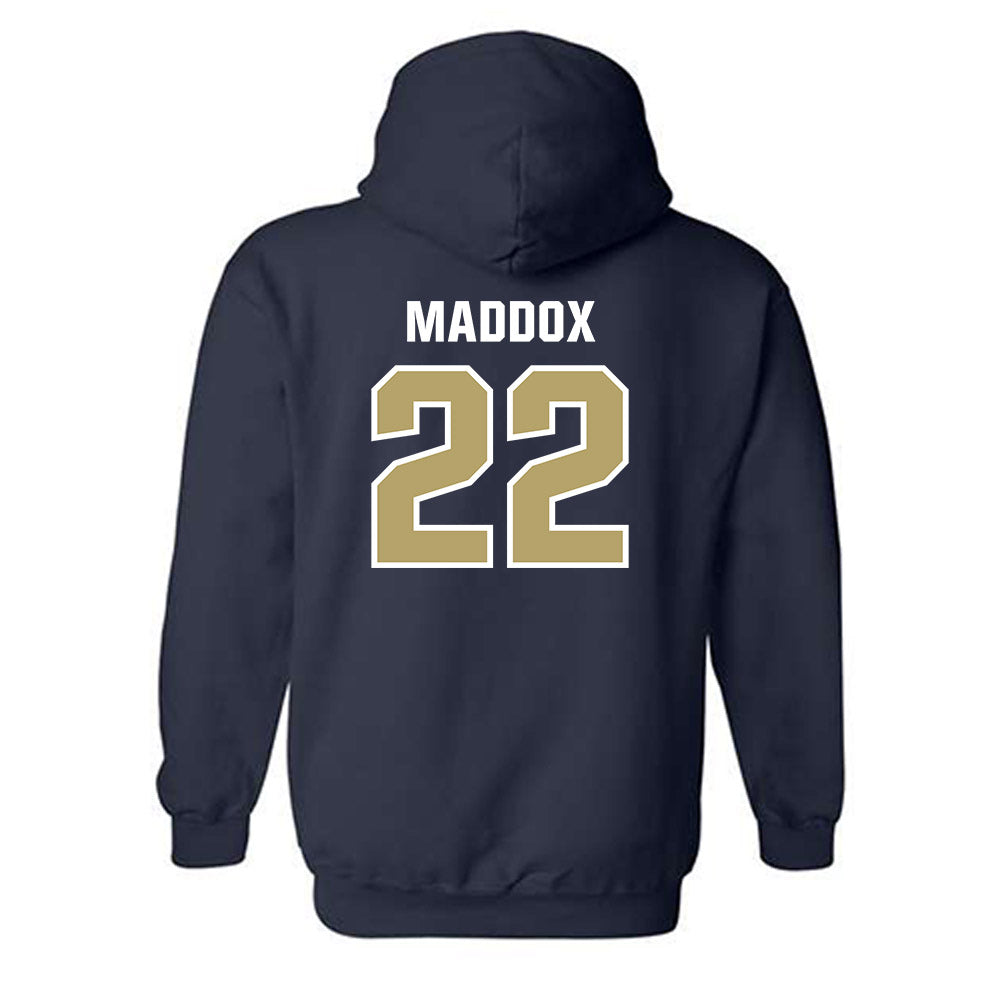 Georgia Tech - NCAA Football : Trelain Maddox - Classic Shersey Hooded Sweatshirt-1