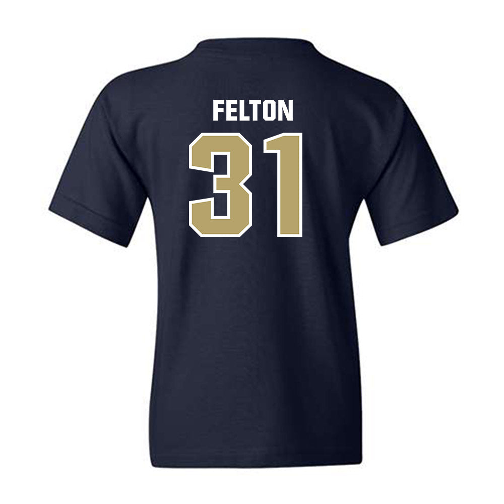 Georgia Tech - NCAA Football : Fenix Felton - Classic Shersey Youth T-Shirt-1