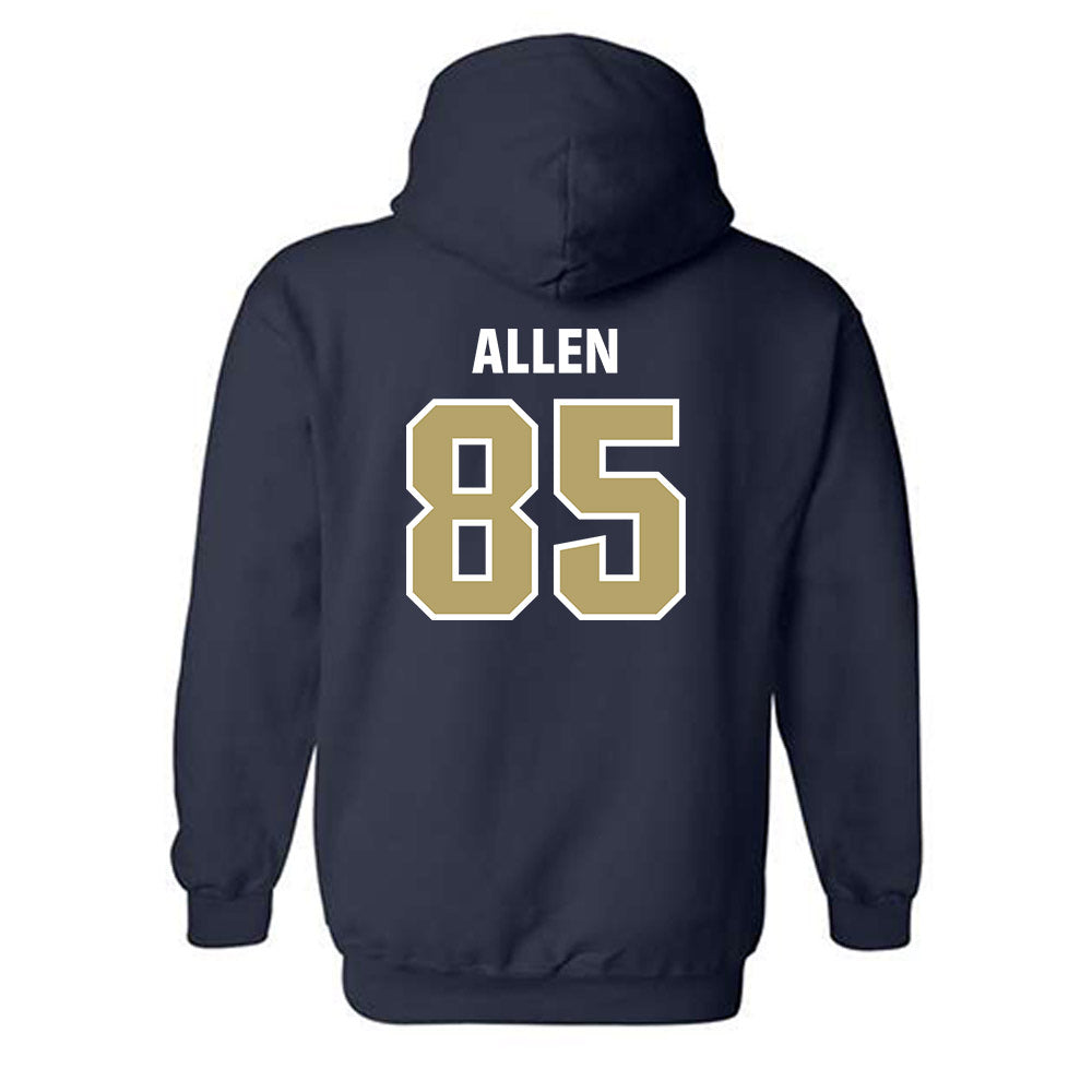 Georgia Tech - NCAA Football : Jordan Allen - Classic Shersey Hooded Sweatshirt-1