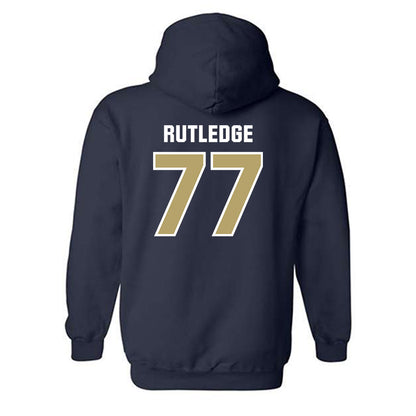 Georgia Tech - NCAA Football : Keylan Rutledge - Classic Shersey Hooded Sweatshirt