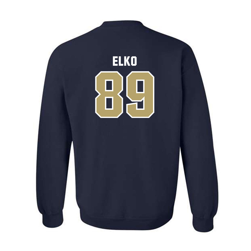 Georgia Tech - NCAA Football : Chris Elko - Classic Shersey Crewneck Sweatshirt