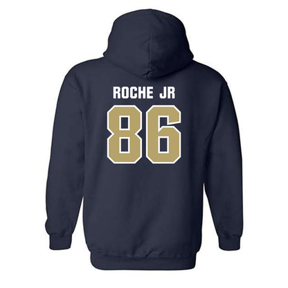 Georgia Tech - NCAA Football : Kevin Roche Jr - Classic Shersey Hooded Sweatshirt-1