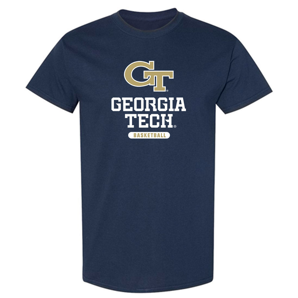 Georgia Tech - NCAA Men's Basketball : Cole Kirouac - Classic Shersey T-Shirt-0