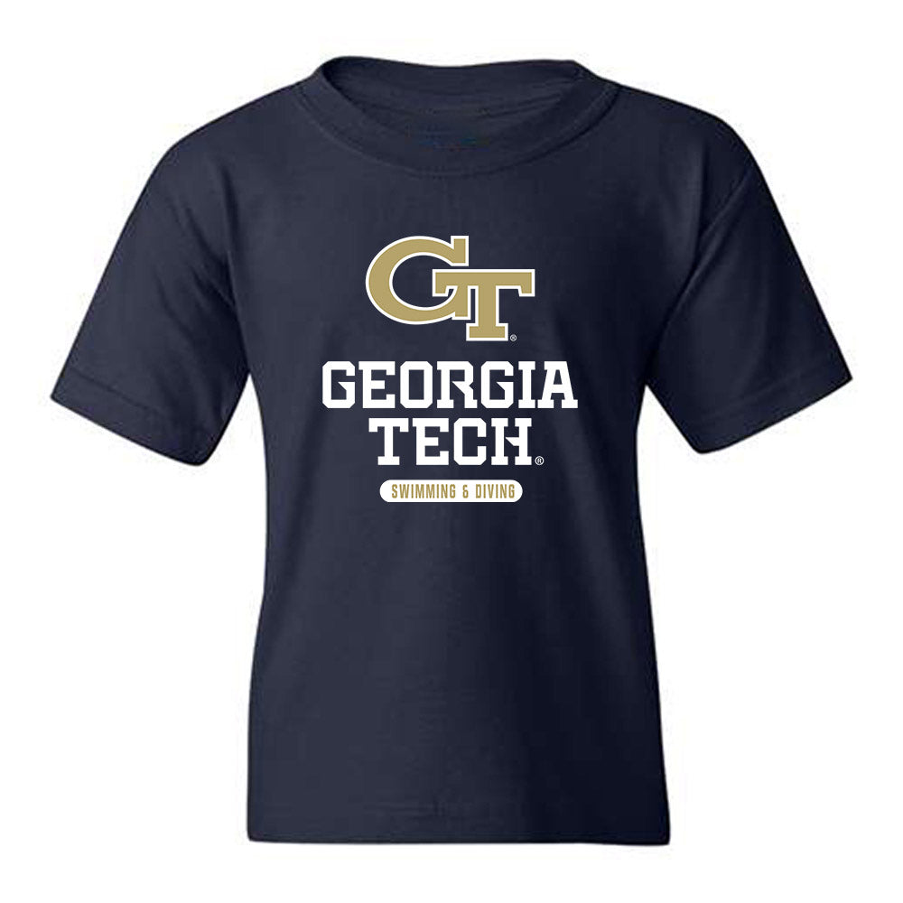 Georgia Tech - NCAA Women's Swimming & Diving : MaryGrace Guzzino - Classic Shersey Youth T-Shirt-0