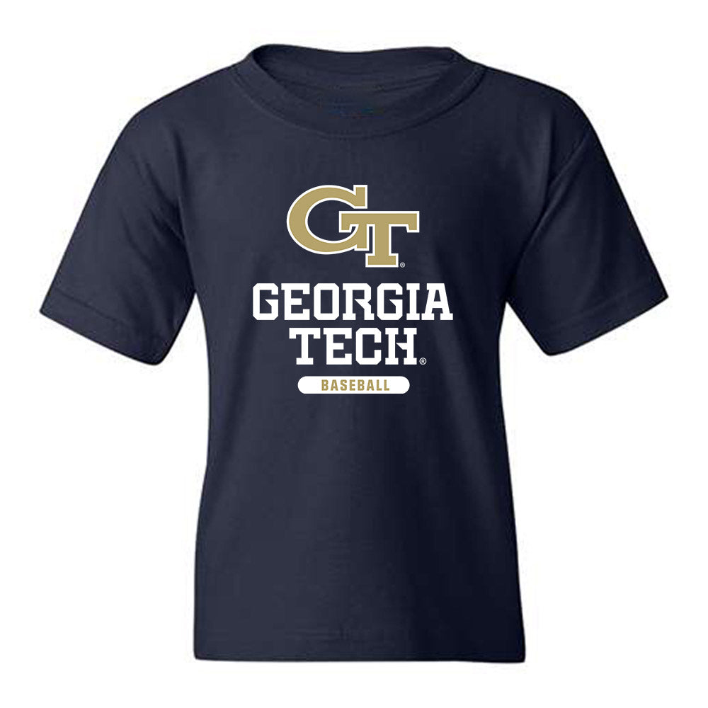 Georgia Tech - NCAA Baseball : Dimitri Angelakos - Classic Shersey Youth T-Shirt-0